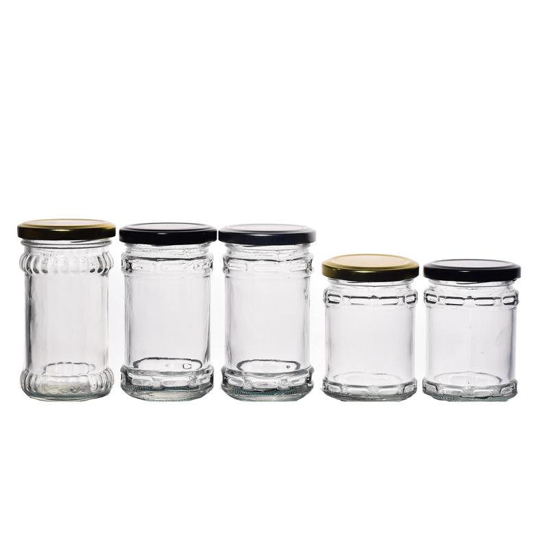 KDG Supplier 200ml 220ml 280ml Food Packaging Glass Sauce Jars Bottle Glass Jars With Lid