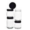Glass Jar Packaging Customize OEM Round 250ml 380ml Honey Mason Jar Glass With Lids