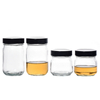 Glass Jar Packaging Customize OEM Round 250ml 380ml Honey Mason Jar Glass With Lids