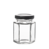 Custom Logo 45ml/60ml/85ml/100ml/180ml/280ml/380ml/500ml/730ml Glass Jars for Honey Jam