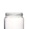 Hot Sale Custom Glass Jar Drink For Honey Jam Glassware Food Packaging With Plastic Red Lids