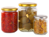 Wholesale Hot Sale 120ml 150ml 350ml 500ml Glass Jar For Food Package Honey Jam Storage With Metal Lids