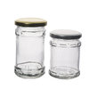 KDG Supplier 200ml 220ml 280ml Food Packaging Glass Sauce Jars Bottle Glass Jars With Lid