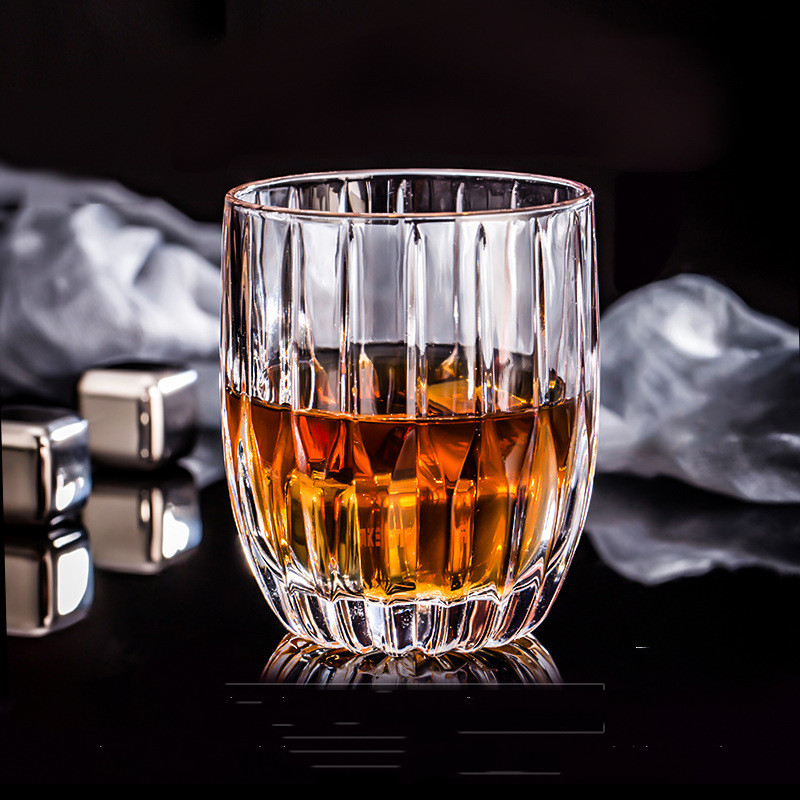 Designed Luxury 285ml Glass Drinking Vodka Liquor Cups 
