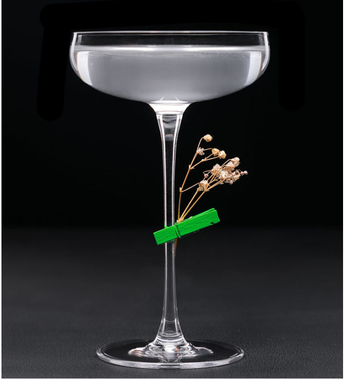 300ml Glass Cocktail Goblets Wine Liquor Cups in Bar