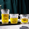 300ml Glass Beverage Water Cups Iceberg Style