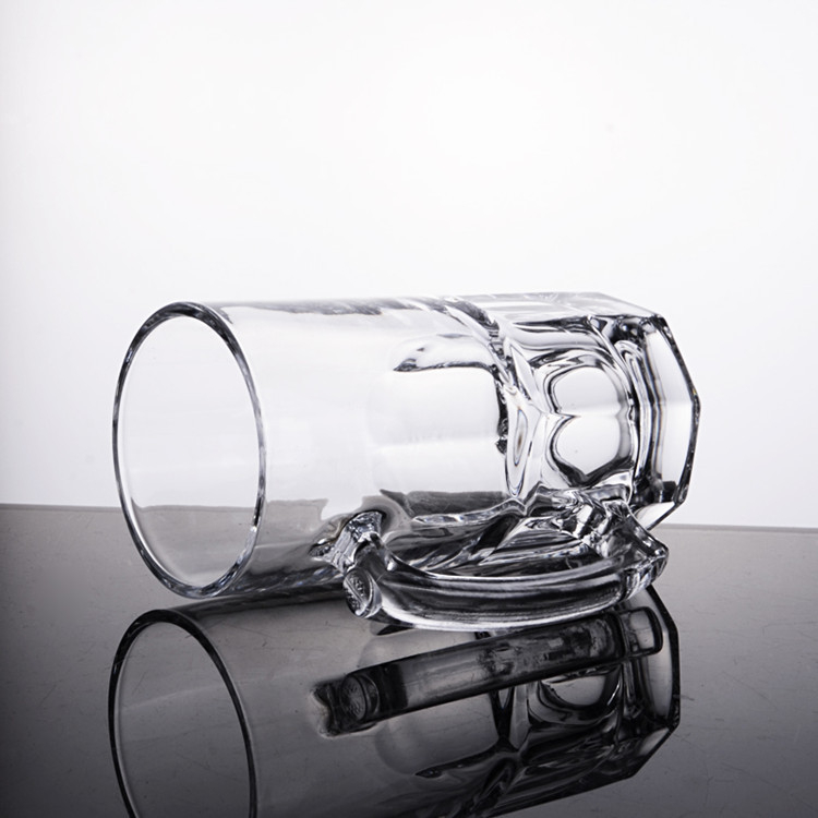 1000ml High End Glass Beer Cups with Handle