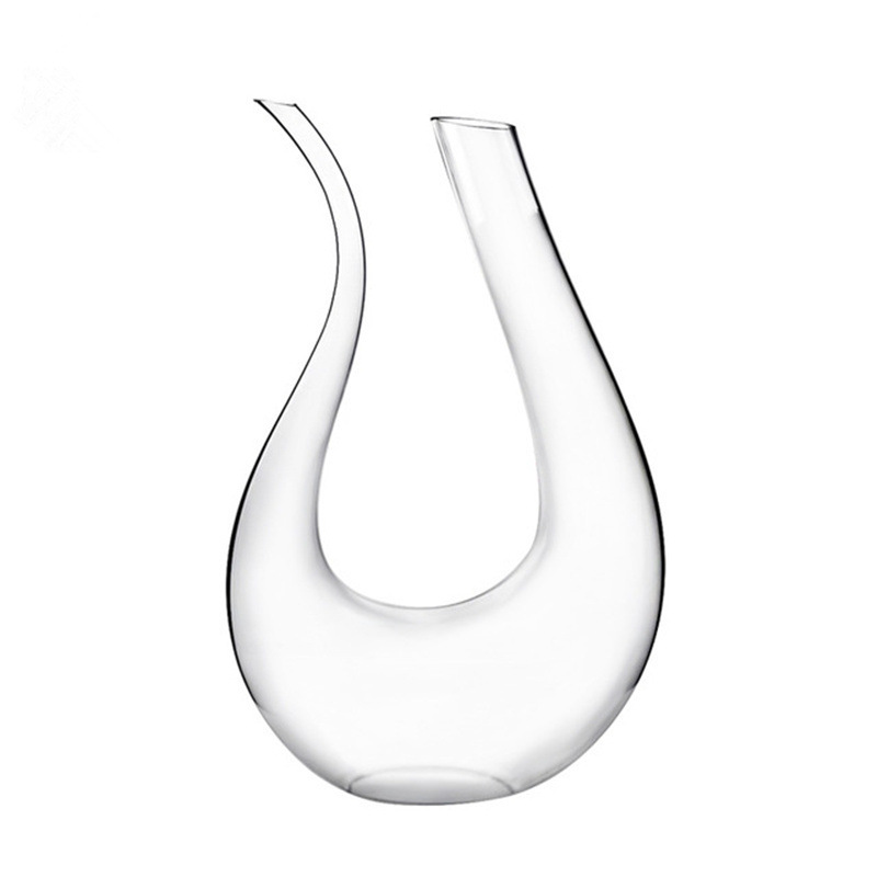 Luxury Style Unique Crystal Hand Blown Glass Wine Decanter