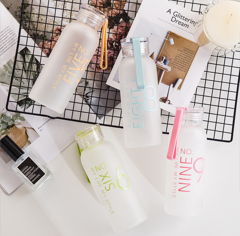 Glass Water Bottles 400ml Beverage Packaging Hot Sale