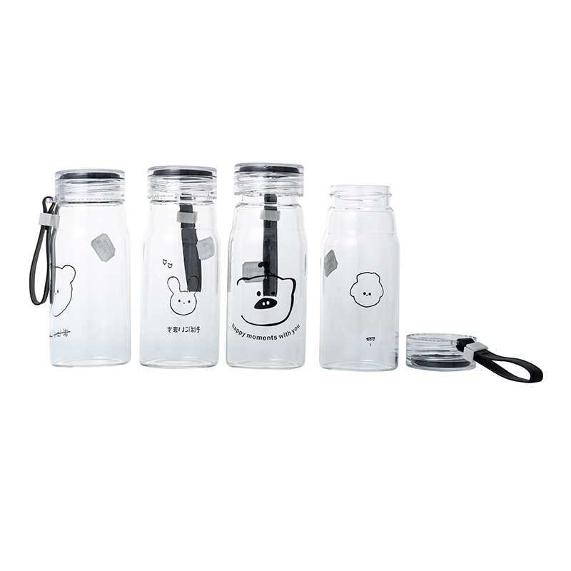 Drinking Packaging Glass Beverage Water Bottles 500ml