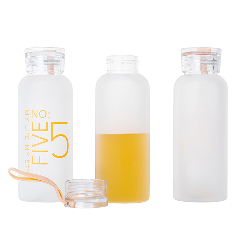 Glass Water Bottles 400ml Beverage Packaging Hot Sale