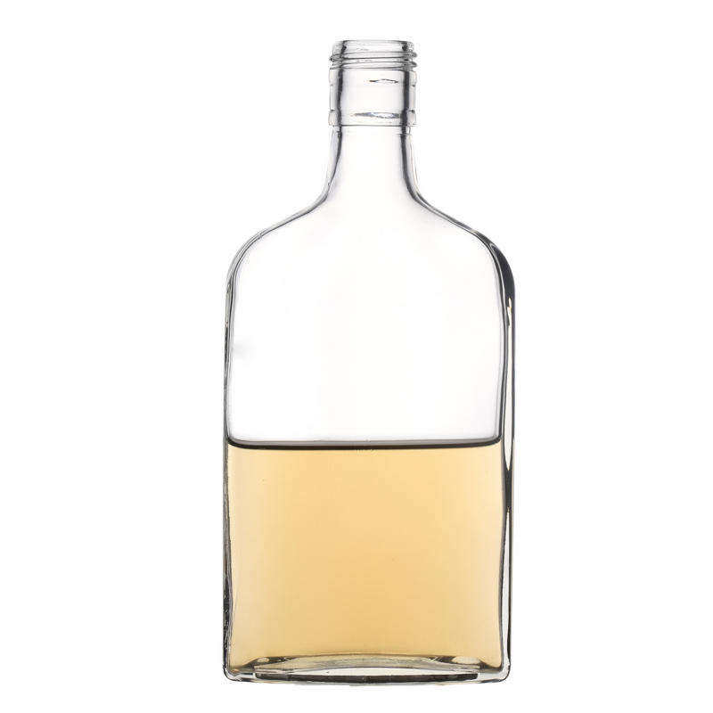 Flat Bottles 270ml KDG Glassware Wine Bottles For Whisky