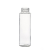 350ml Glass Beverage Water Bottles Clear Portable Water Bottles