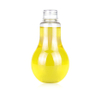 Bulb Design 380ml Glass Drinking Bottles Beverage Packaging