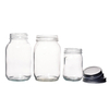 Wholesale Customized Round Honey Glass Jars Bottles 150ml 300ml 500ml 750ml Mason Jar Packaging Container Chinese Manufacturers