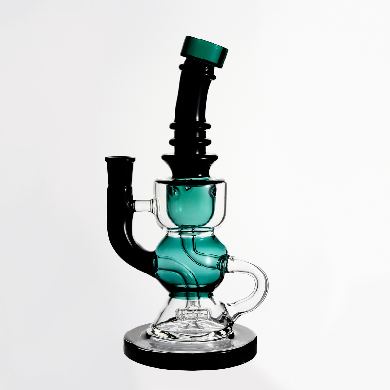 KDG Smoking Water Bottle Hookah Glass Transparent