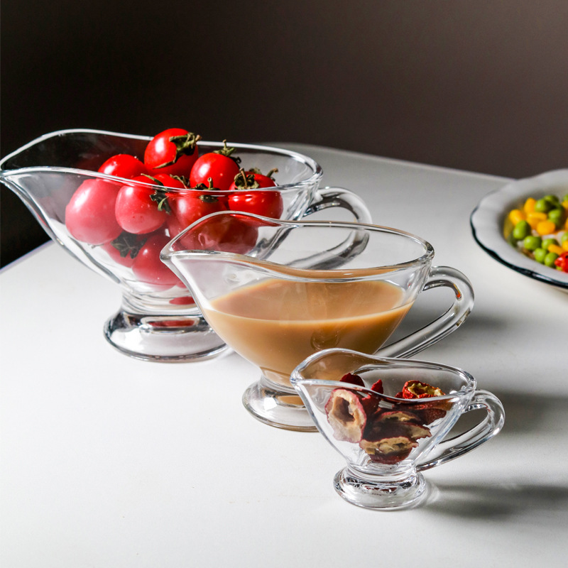 Glass Coffee Mugs 215ml Crystal Milk Glass with Handle