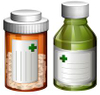 KDG high quality private medical vial label prescription label pill self adhesive stickers
