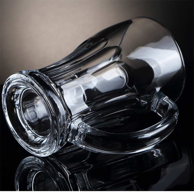 New Style Crystal 420ml 500ml Glass Beer Cups Wholesale