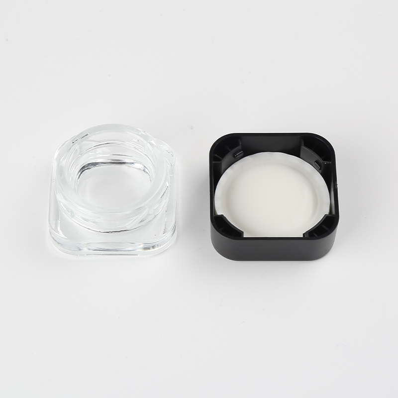 KDG 5ml 9ml Child resistant Glass Concentrate Containers Jar with Child Proof Lids Marijuana Concentrate Packaging