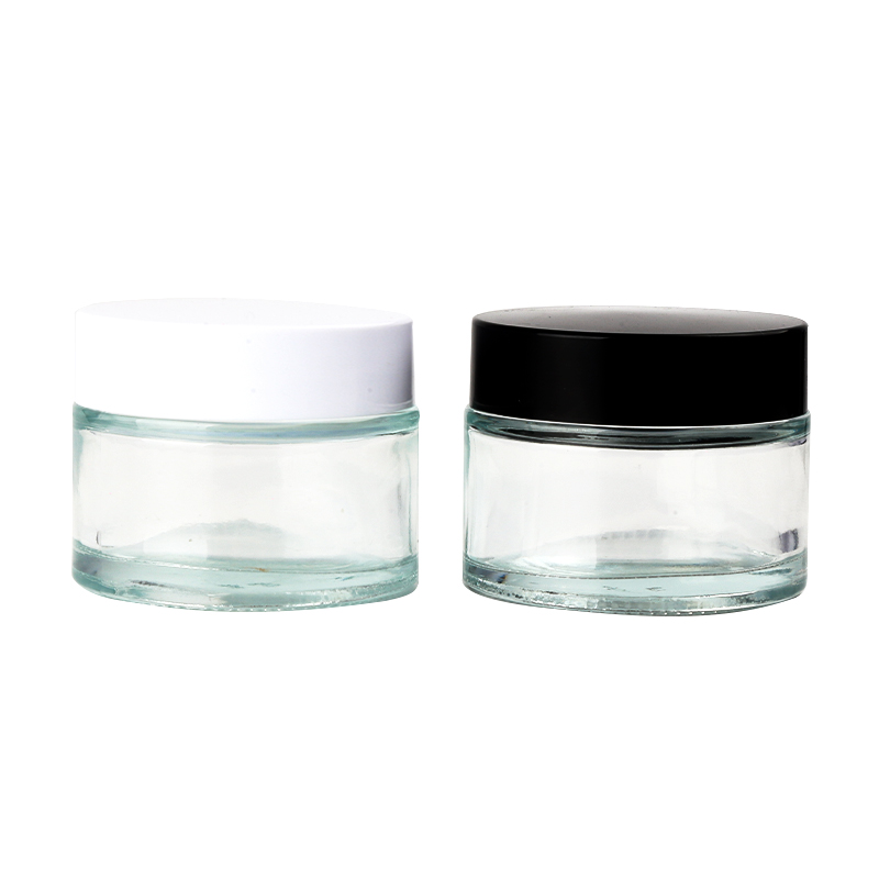 KDG Glass CBD Packaging Custom Empty Glass Cream Cosmetic Jars