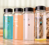 400ml Hot Sale Glass Water Bottles with Lids