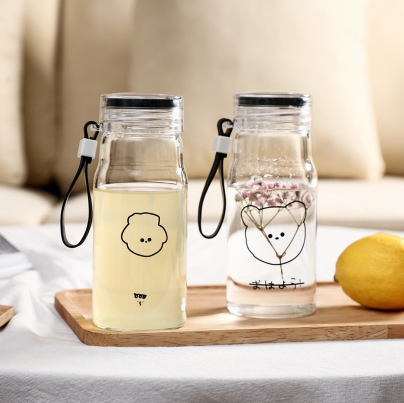 Drinking Packaging Glass Beverage Water Bottles 500ml