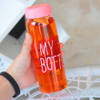 400ml Hot Sale Glass Water Bottles with Lids