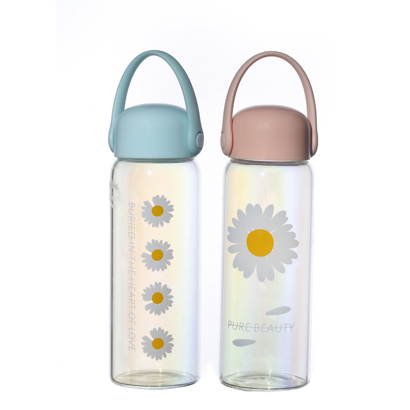 KDG Factory Portable Water Bottles With Caps Handle