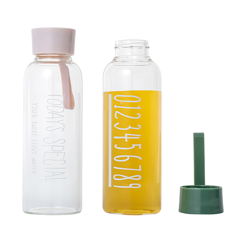 450ml Flint Glass Water Bottles With Custom Logo For Juice