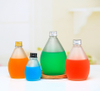 Water Droplets Design Juice Beverage Glass Bottles KDG Factory