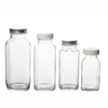 250ml Square Design Beverage Bottle Glass Wholesale in China