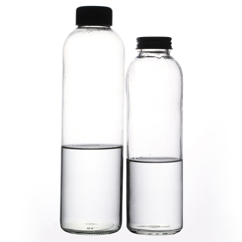750ml Water Bottles Glass Packaging Beverage Juice Drinking Bottle Wholesale