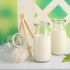 Glass Milk Bottle 100ml Pudding Jars and Bottles Hot Sale
