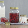 Hot Sale Glass Mason Jars with Letters Food Packaging Use