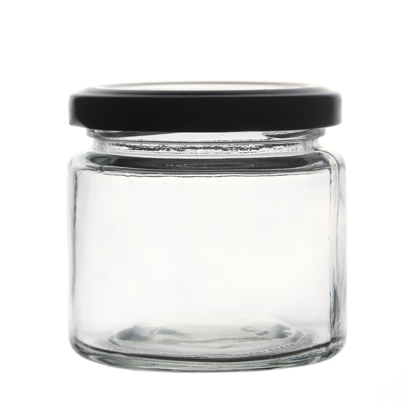 Wholesale Hot Sale Luxury 150ml Glass Jar For Food Package Honey Store With Cap Glass Jars For Sale