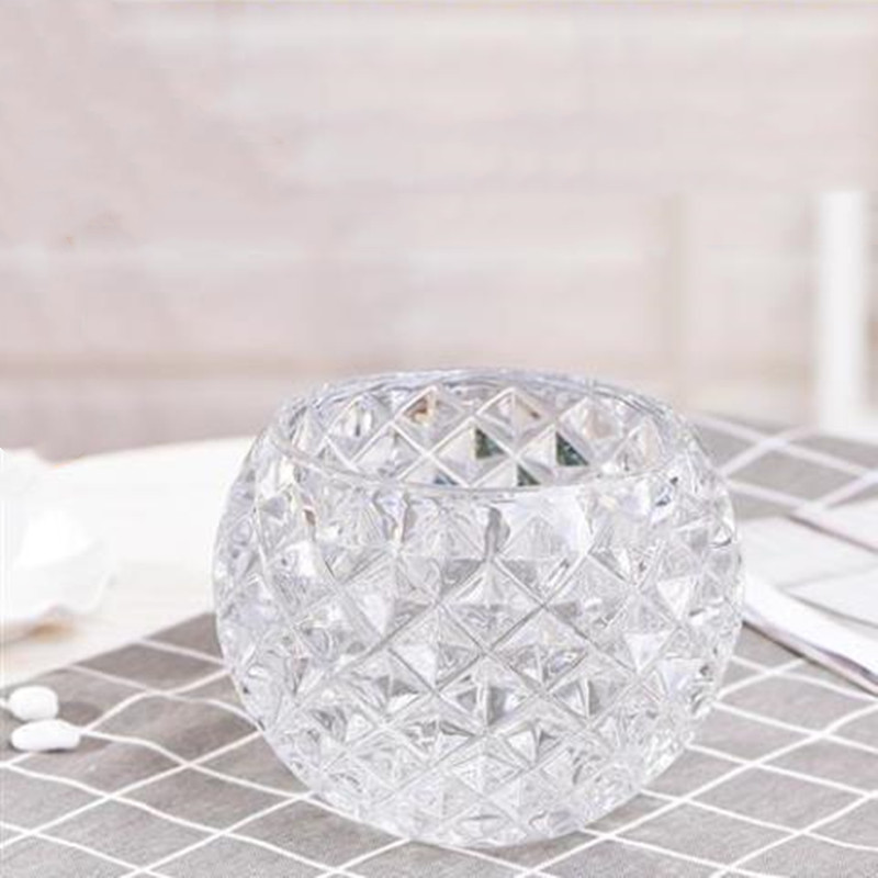 110ml Round Crystal Glass Cup For Whisky Home Decoration