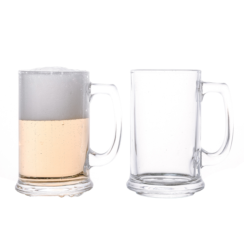 400ml Glass Cup Packaging Coffee Hot Cup Glasses with Holder