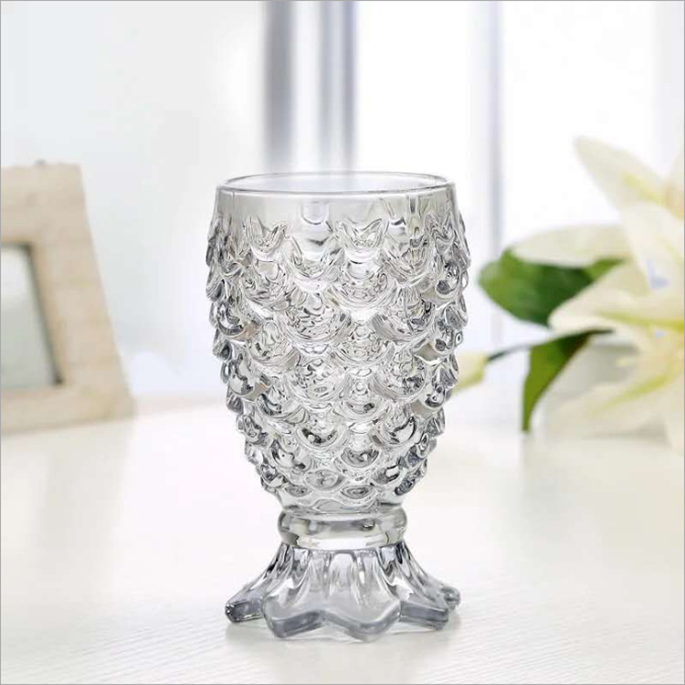 Fish Shape Glass Juice Cup New Style Drinking Glass Tumblers