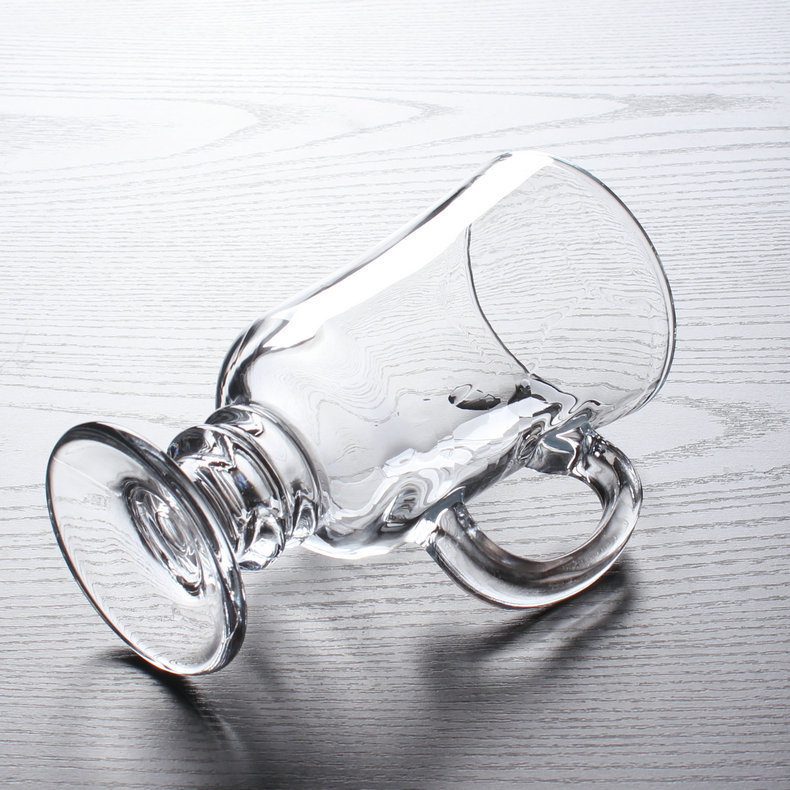 Ice Cream Glass 230ml Hot Sale Crystal Milk Coffee Glass 