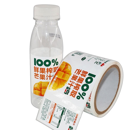 KDG custom waterproof adhesive sticker roll self adhesive label bottle packaging label stickers