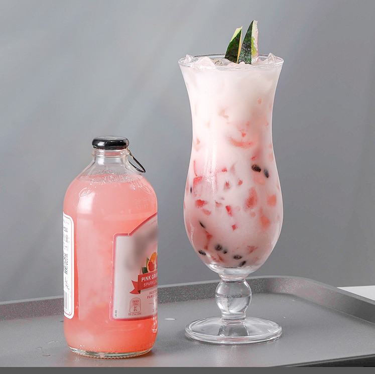 Fancy Nordic 480ml Beverage Iced Drinking Glasses 