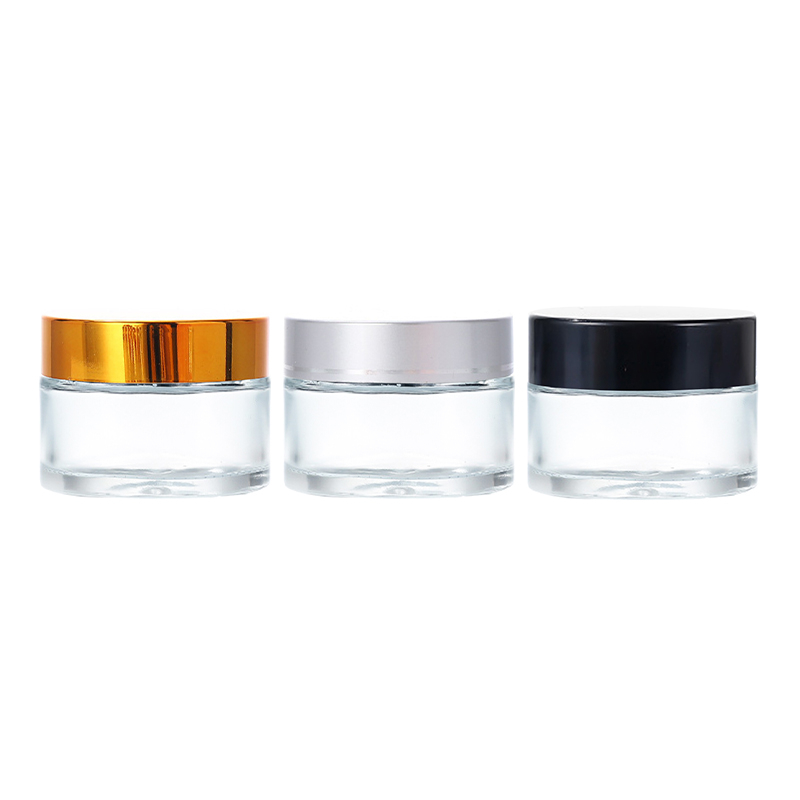 KDG Glass CBD Packaging Custom Empty Glass Cream Cosmetic Jars