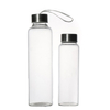Factory Customized OEM 500ml 750ml Portable Water Bottle Round Glass Bottles