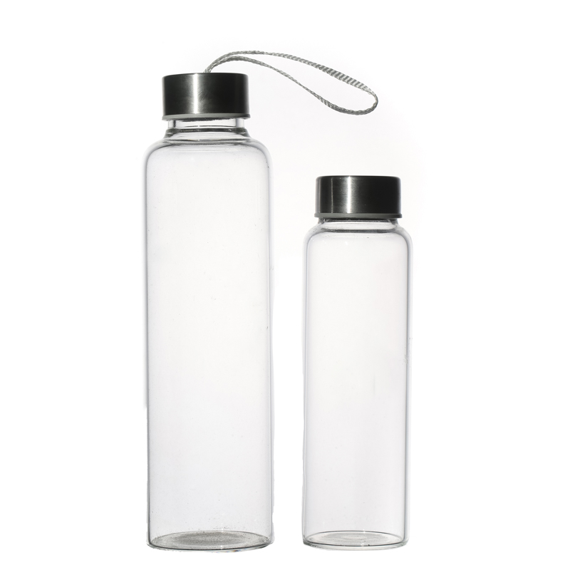 300ml 450ml High Borosilicate Glass Water Bottles