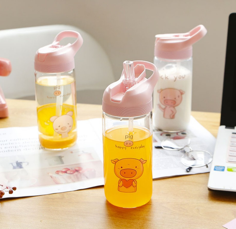 Colorful High Quality 500ml Portable Water Bottles