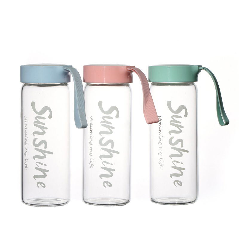 500ml Portable Water Bottle with Fancy Printing