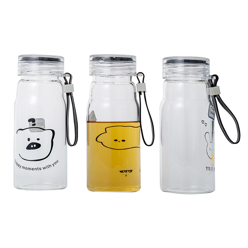 Drinking Packaging Glass Beverage Water Bottles 500ml