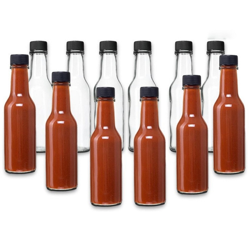 Small 150ml Glass Oil Bottles For Sauce Cooking Oil Kitchen Use