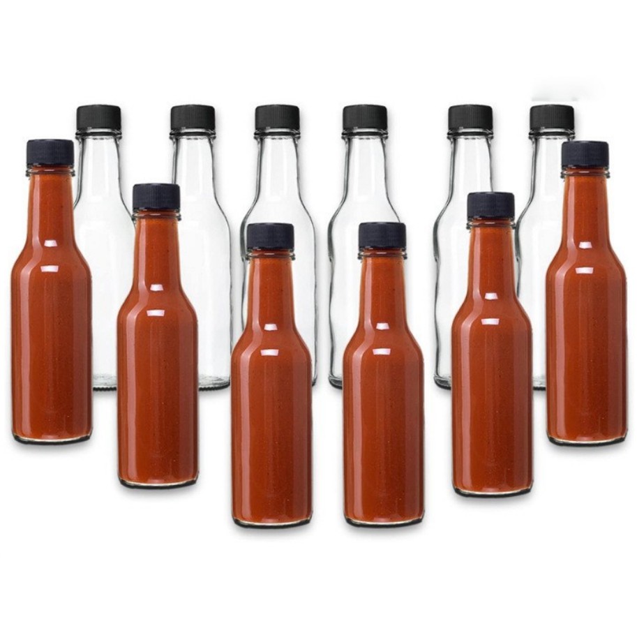 Small 150ml Glass Oil Bottles For Sauce Cooking Oil Kitchen Use